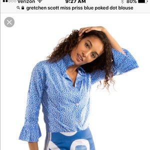 Gretchen Scott Miss Priss blouse